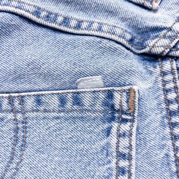 Vintage Levis SilverTab Shorts Mens 36 Loose Fit Baggy Denim Made USA 90s Y2K - Picture 10 of 10